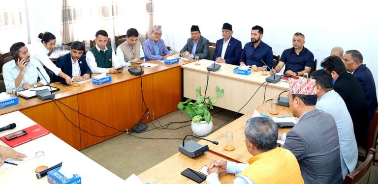 भोटेकोशी बाढी : आज सर्वदलीय बैठक बस्दै
