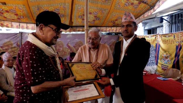 घट्टेकुलोमा २० ज्येष्ठ नागरिक सम्मानित