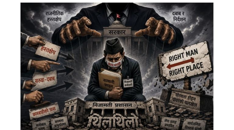 निजामती प्रशासन  थिलथिलो  : किन बन्दैछ कर्मचारीतन्त्र निरीह ?