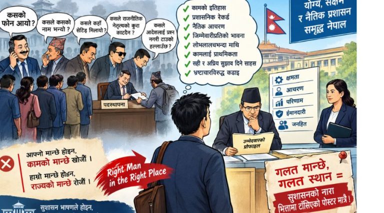 नयाँ सरकार, नयाँ नारा, नयाँ अनुहार— तर प्रशासन चलाउने पुरानै संस्कार !