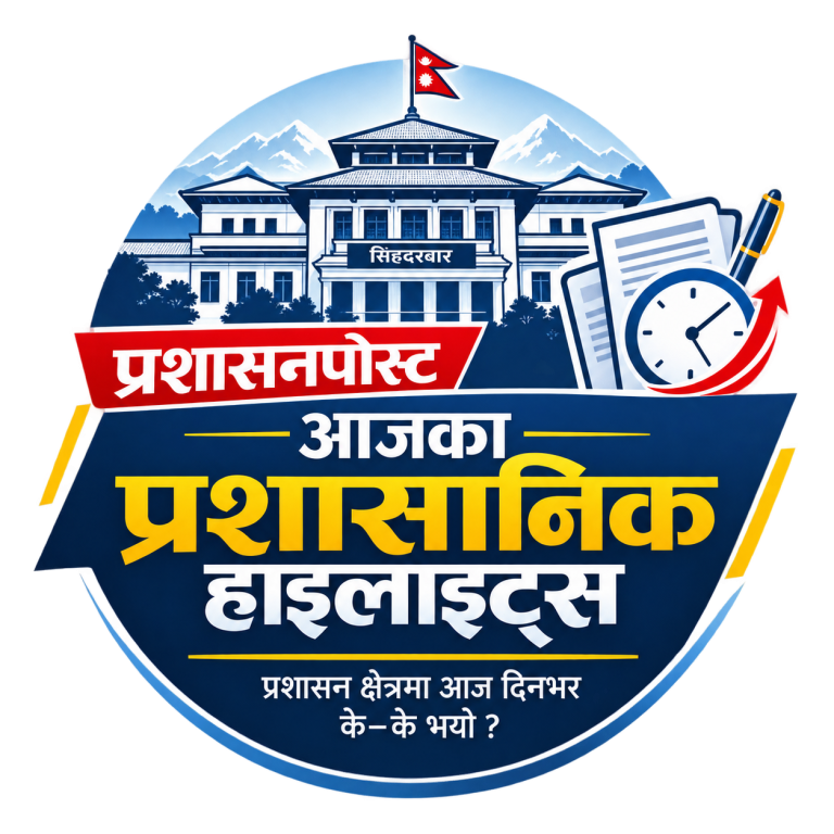 प्रशासनपोस्टमा आजका प्रशासनिक हाइलाइट्स: संघीयनिजामती सेवा विधेयक परामर्शमा लोकसेवाको मस्यौदा लेखनदेखि, तामाङ सचिव बढुवा, ७९ कर्मचारीको सरुवासम्म
