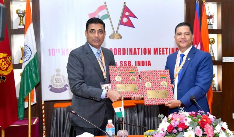 नेपाल–भारत १०औं सीमा सुरक्षा समन्वय बैठक सम्पन्न