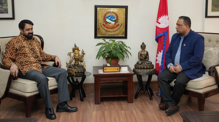 नेपाल–दक्षिण अफ्रिका सम्बन्ध सुदृढ बनाउने विषयमा छलफल
