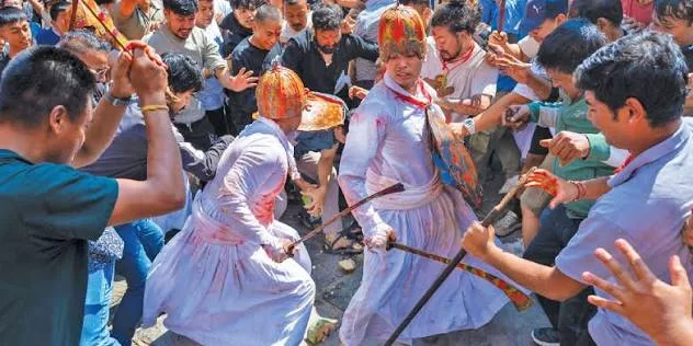 मध्यपुरथिमिमा खाँ पिहाँवइगु जात्रा सम्पन्न